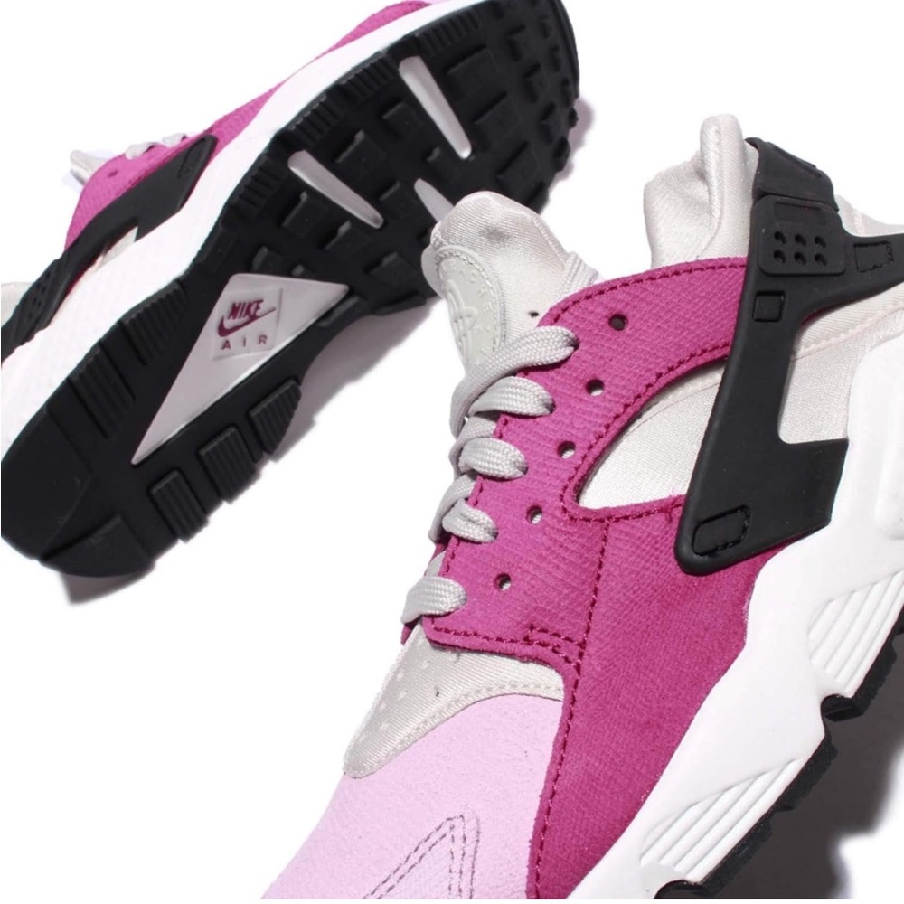 Nike Womens Air Huarache Run PRM 6.5 - Picture 3 of 8